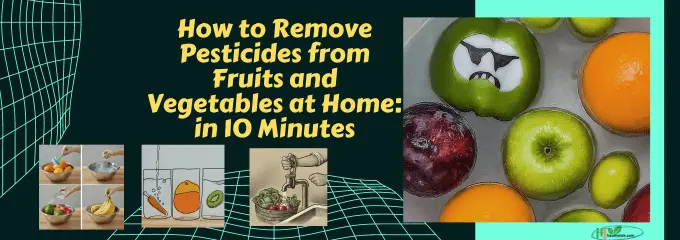 How to Remove Pesticides from Fruits and Vegetables at Home: Easy in 10 Minutes