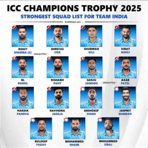ICC Champions Trophy 2025